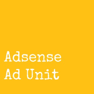 Create a adsense ad unit