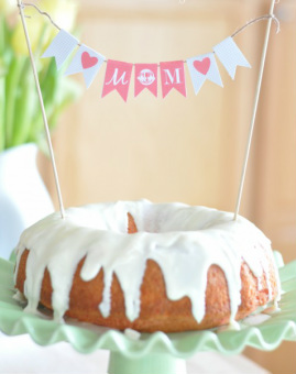 Make Mother's Day Cake banners