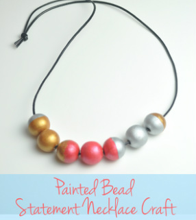 Make a Beaded Necklace for Mothers Day