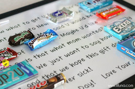 Make Fathers Day Candy Bar Poster
