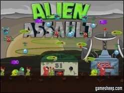Genius Alien Assault shooting games