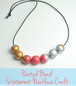 Make a Beaded Necklace for Mother's Day