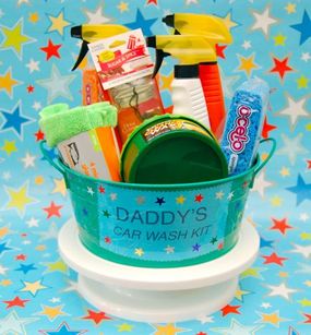 Make a Fathers Day Daddys Car Wash Kit