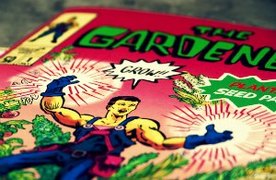 Father's Day  Superhero Plantable Comic Book | Gardner Dad and Mom gift ideas