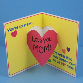 Make Mothers Day Pop-Up Cards