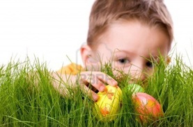 Find Easter Eggs in an Easter Egg Hunt