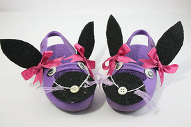 Make Funny Bunny Slippers