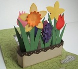 Make Mother's Day Flower Box Pop-Up Card