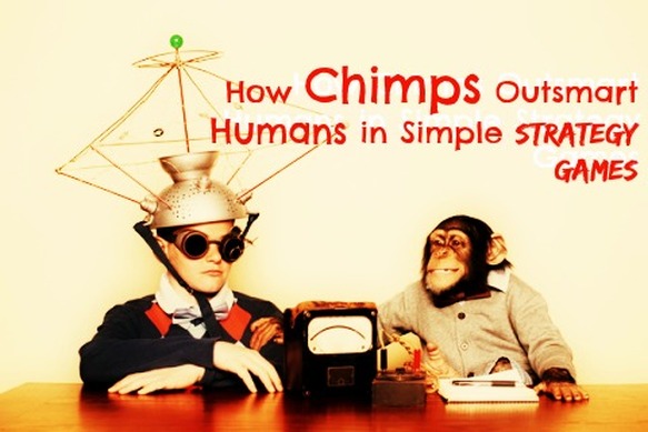 So how the chimps outsmart humans in simple strategy games