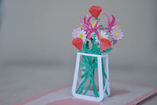Make Mother's Day Flower Bouquet pop-up Card