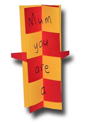 Make a secret message card for Mother's Day