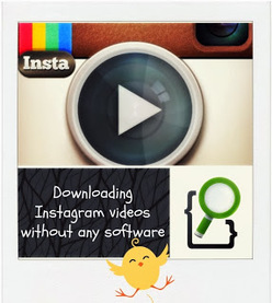 How to download Instagram Videos without using any Software